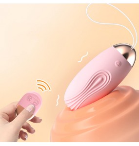 LILO - Little Whale Vibrating Egg Wireless Remote Control (Chargeable - Pink)